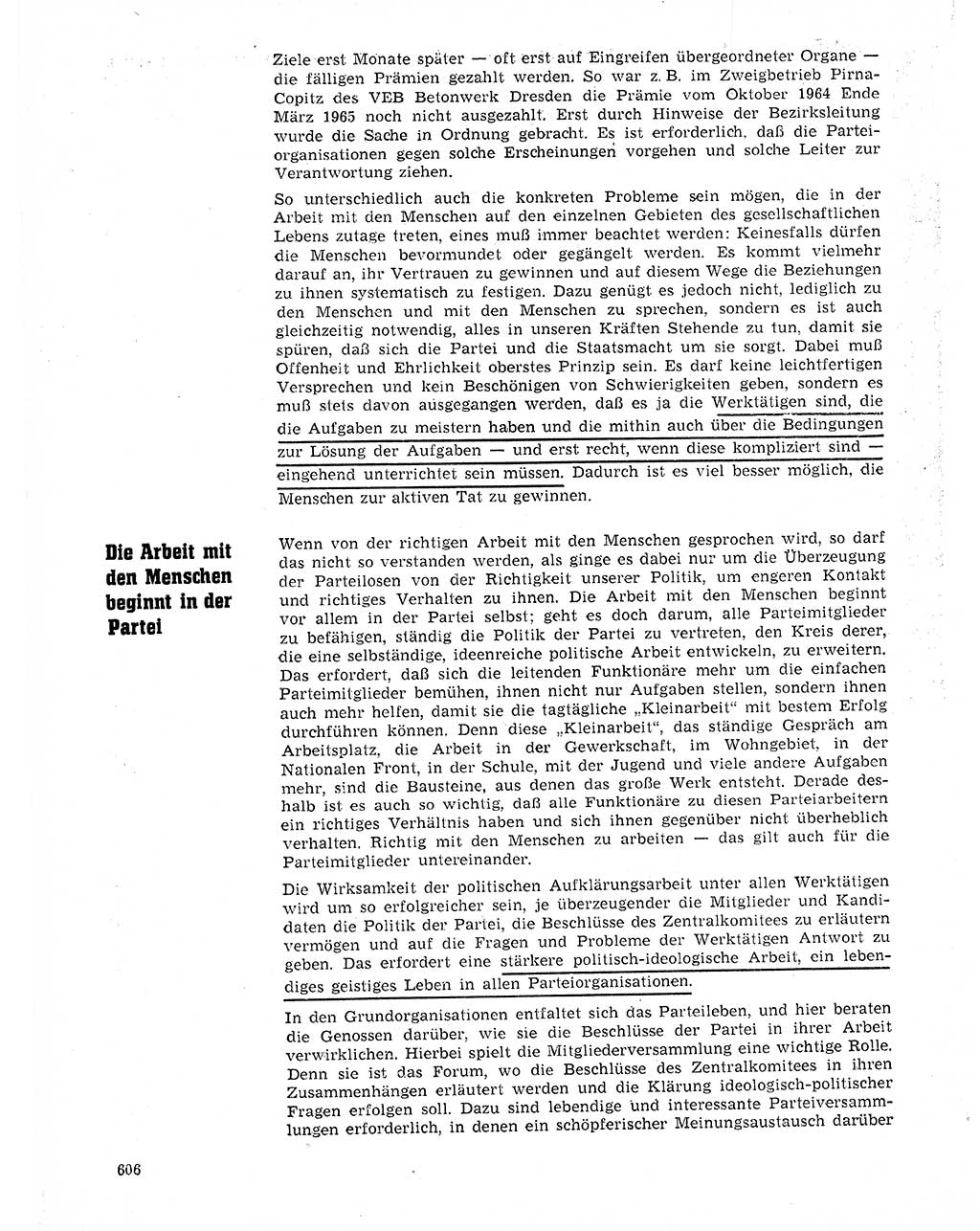 Neuer Weg (NW), Organ des Zentralkomitees (ZK) der SED (Sozialistische Einheitspartei Deutschlands) für Fragen des Parteilebens, 20. Jahrgang [Deutsche Demokratische Republik (DDR)] 1965, Seite 590 (NW ZK SED DDR 1965, S. 590)