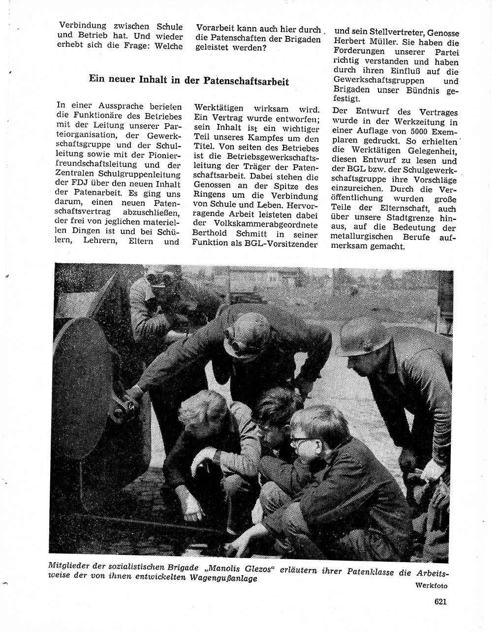 Neuer Weg (NW), Organ des Zentralkomitees (ZK) der SED (Sozialistische Einheitspartei Deutschlands) für Fragen des Parteilebens, 20. Jahrgang [Deutsche Demokratische Republik (DDR)] 1965, Seite 605 (NW ZK SED DDR 1965, S. 605)