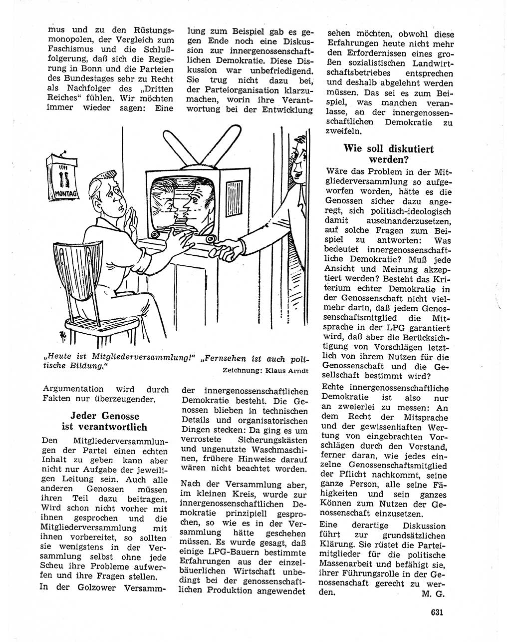 Neuer Weg (NW), Organ des Zentralkomitees (ZK) der SED (Sozialistische Einheitspartei Deutschlands) für Fragen des Parteilebens, 20. Jahrgang [Deutsche Demokratische Republik (DDR)] 1965, Seite 615 (NW ZK SED DDR 1965, S. 615)