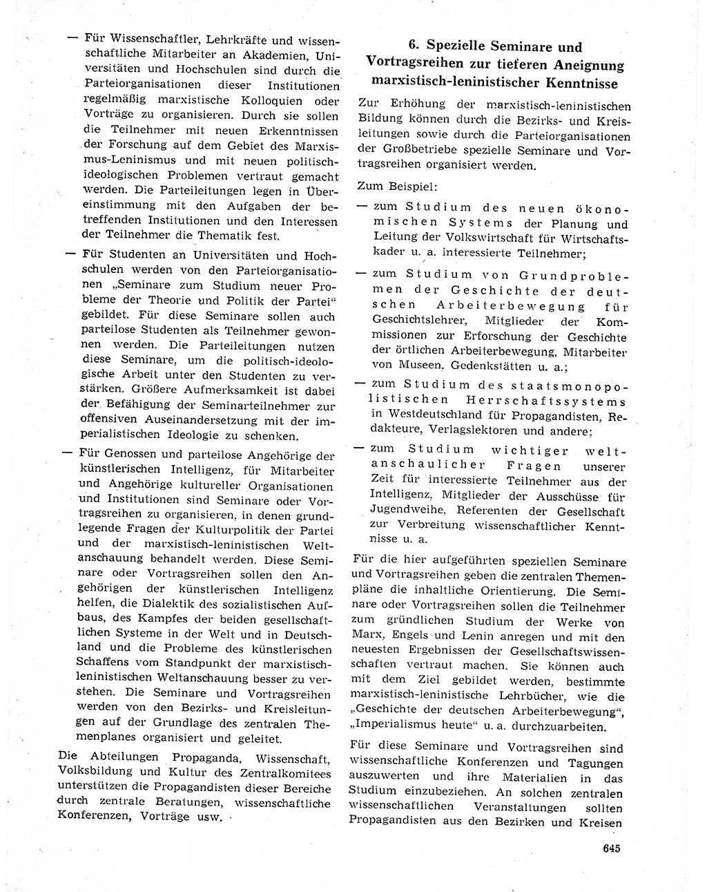 Neuer Weg (NW), Organ des Zentralkomitees (ZK) der SED (Sozialistische Einheitspartei Deutschlands) für Fragen des Parteilebens, 20. Jahrgang [Deutsche Demokratische Republik (DDR)] 1965, Seite 629 (NW ZK SED DDR 1965, S. 629)