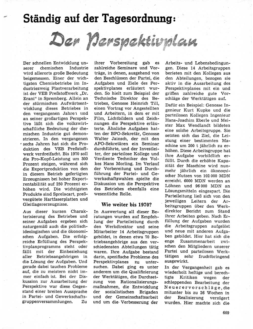 Neuer Weg (NW), Organ des Zentralkomitees (ZK) der SED (Sozialistische Einheitspartei Deutschlands) für Fragen des Parteilebens, 20. Jahrgang [Deutsche Demokratische Republik (DDR)] 1965, Seite 653 (NW ZK SED DDR 1965, S. 653)