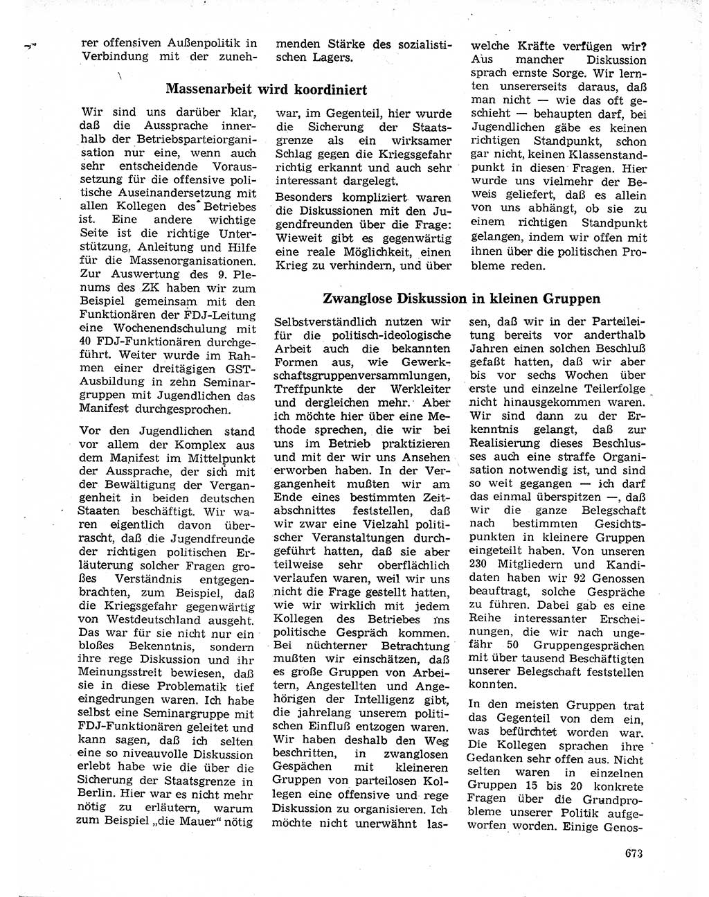 Neuer Weg (NW), Organ des Zentralkomitees (ZK) der SED (Sozialistische Einheitspartei Deutschlands) für Fragen des Parteilebens, 20. Jahrgang [Deutsche Demokratische Republik (DDR)] 1965, Seite 657 (NW ZK SED DDR 1965, S. 657)