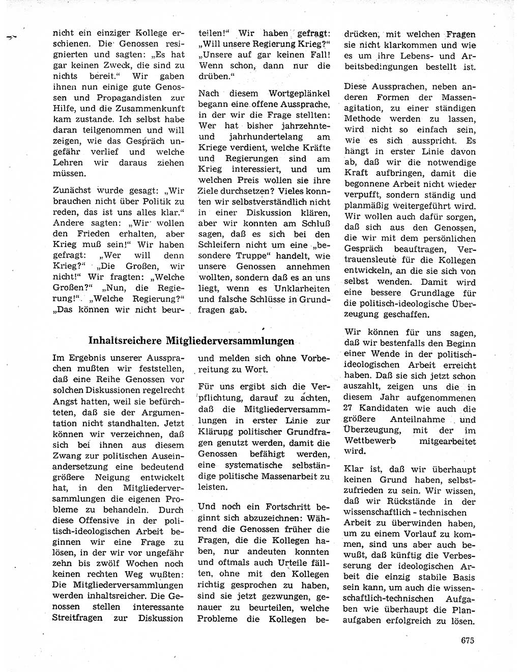 Neuer Weg (NW), Organ des Zentralkomitees (ZK) der SED (Sozialistische Einheitspartei Deutschlands) für Fragen des Parteilebens, 20. Jahrgang [Deutsche Demokratische Republik (DDR)] 1965, Seite 659 (NW ZK SED DDR 1965, S. 659)