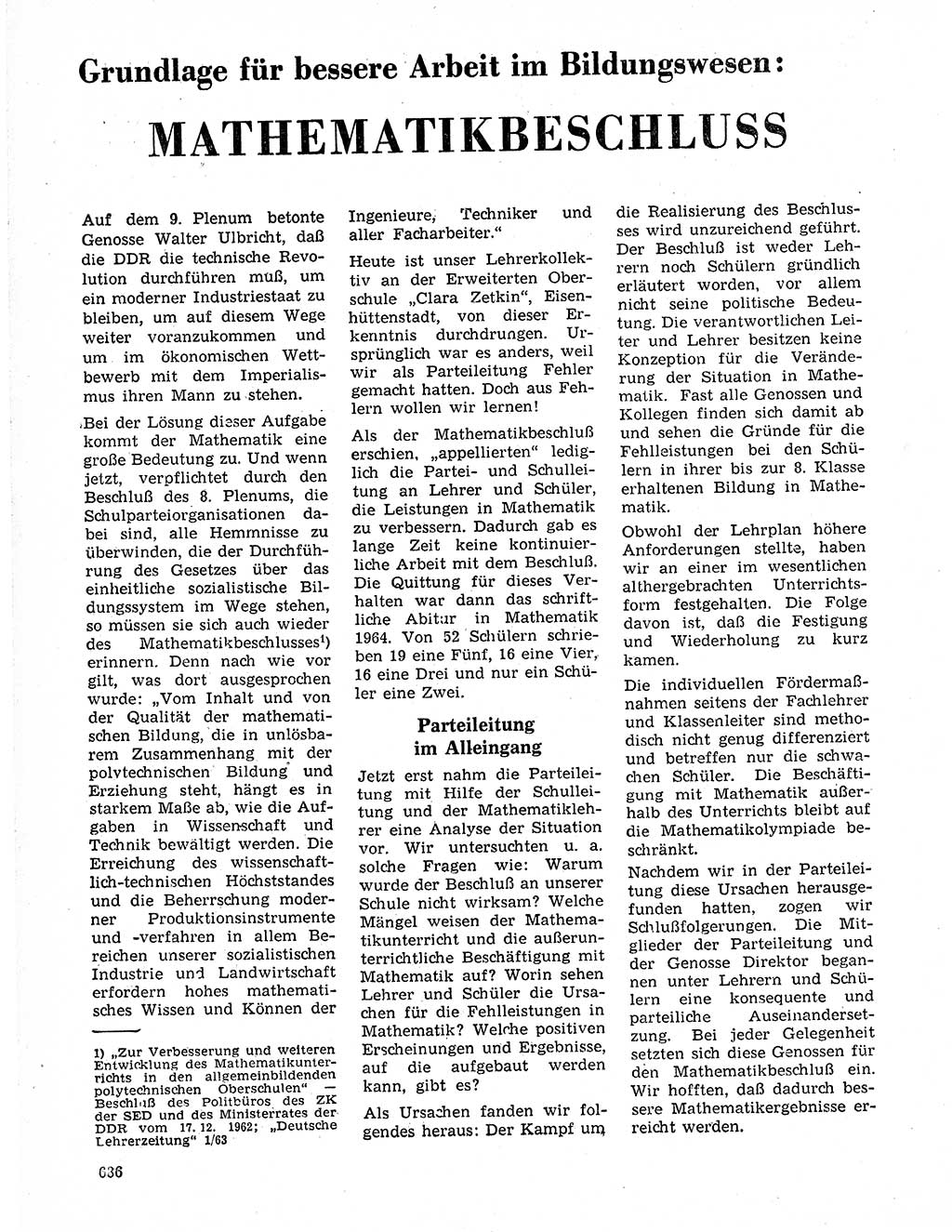 Neuer Weg (NW), Organ des Zentralkomitees (ZK) der SED (Sozialistische Einheitspartei Deutschlands) für Fragen des Parteilebens, 20. Jahrgang [Deutsche Demokratische Republik (DDR)] 1965, Seite 670 (NW ZK SED DDR 1965, S. 670)