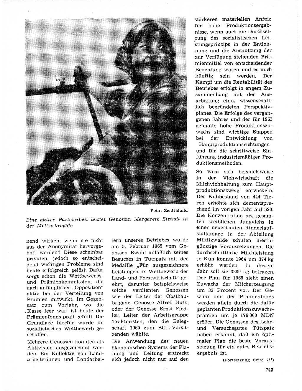Neuer Weg (NW), Organ des Zentralkomitees (ZK) der SED (Sozialistische Einheitspartei Deutschlands) für Fragen des Parteilebens, 20. Jahrgang [Deutsche Demokratische Republik (DDR)] 1965, Seite 727 (NW ZK SED DDR 1965, S. 727)