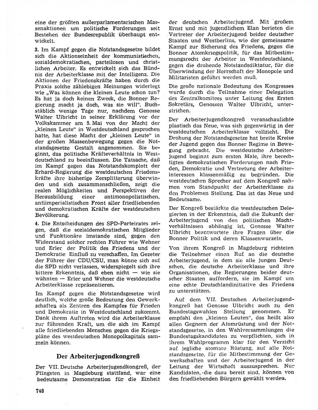 Neuer Weg (NW), Organ des Zentralkomitees (ZK) der SED (Sozialistische Einheitspartei Deutschlands) für Fragen des Parteilebens, 20. Jahrgang [Deutsche Demokratische Republik (DDR)] 1965, Seite 732 (NW ZK SED DDR 1965, S. 732)