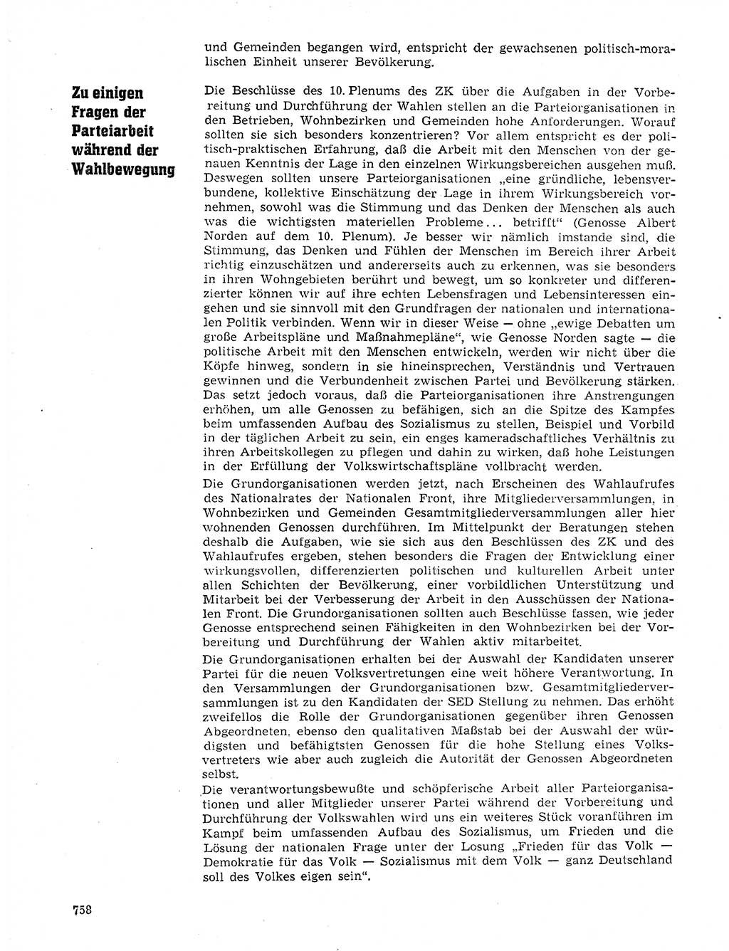 Neuer Weg (NW), Organ des Zentralkomitees (ZK) der SED (Sozialistische Einheitspartei Deutschlands) für Fragen des Parteilebens, 20. Jahrgang [Deutsche Demokratische Republik (DDR)] 1965, Seite 742 (NW ZK SED DDR 1965, S. 742)