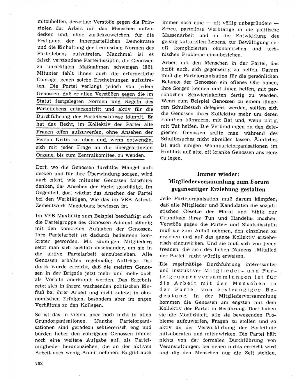 Neuer Weg (NW), Organ des Zentralkomitees (ZK) der SED (Sozialistische Einheitspartei Deutschlands) für Fragen des Parteilebens, 20. Jahrgang [Deutsche Demokratische Republik (DDR)] 1965, Seite 746 (NW ZK SED DDR 1965, S. 746)