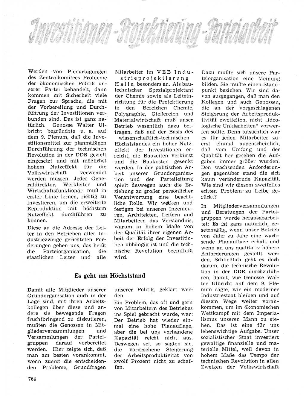 Neuer Weg (NW), Organ des Zentralkomitees (ZK) der SED (Sozialistische Einheitspartei Deutschlands) für Fragen des Parteilebens, 20. Jahrgang [Deutsche Demokratische Republik (DDR)] 1965, Seite 748 (NW ZK SED DDR 1965, S. 748)