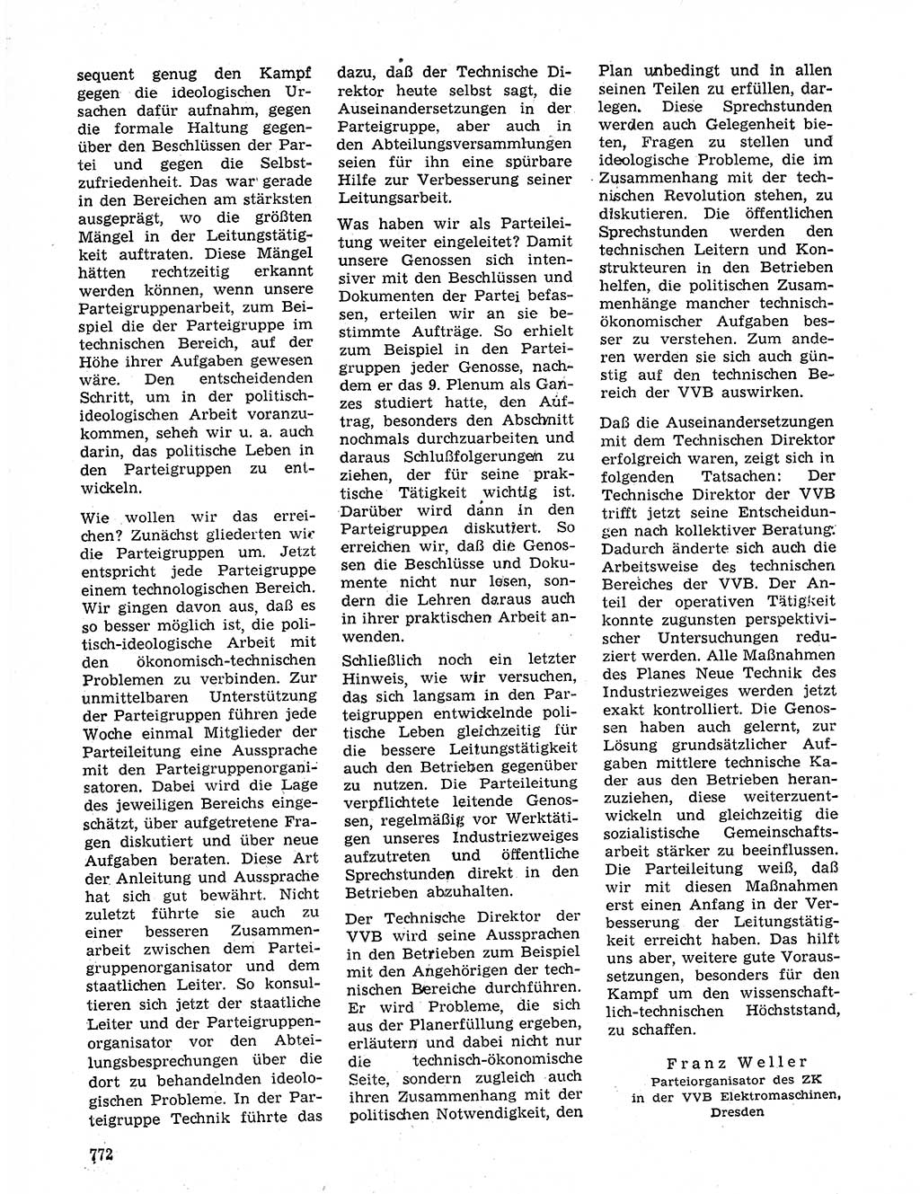 Neuer Weg (NW), Organ des Zentralkomitees (ZK) der SED (Sozialistische Einheitspartei Deutschlands) für Fragen des Parteilebens, 20. Jahrgang [Deutsche Demokratische Republik (DDR)] 1965, Seite 756 (NW ZK SED DDR 1965, S. 756)