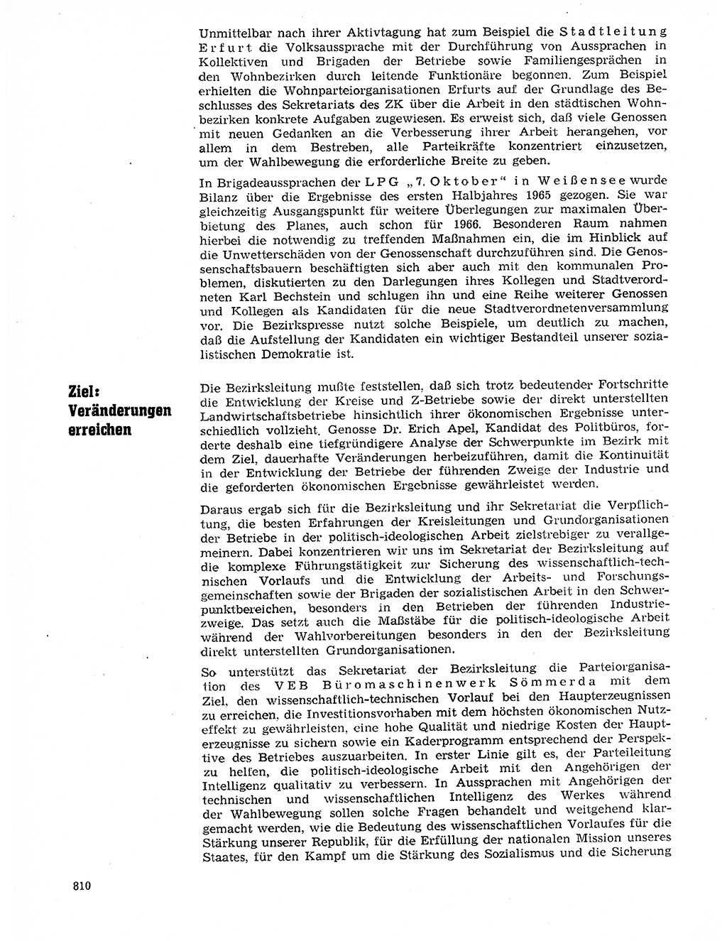 Neuer Weg (NW), Organ des Zentralkomitees (ZK) der SED (Sozialistische Einheitspartei Deutschlands) für Fragen des Parteilebens, 20. Jahrgang [Deutsche Demokratische Republik (DDR)] 1965, Seite 794 (NW ZK SED DDR 1965, S. 794)