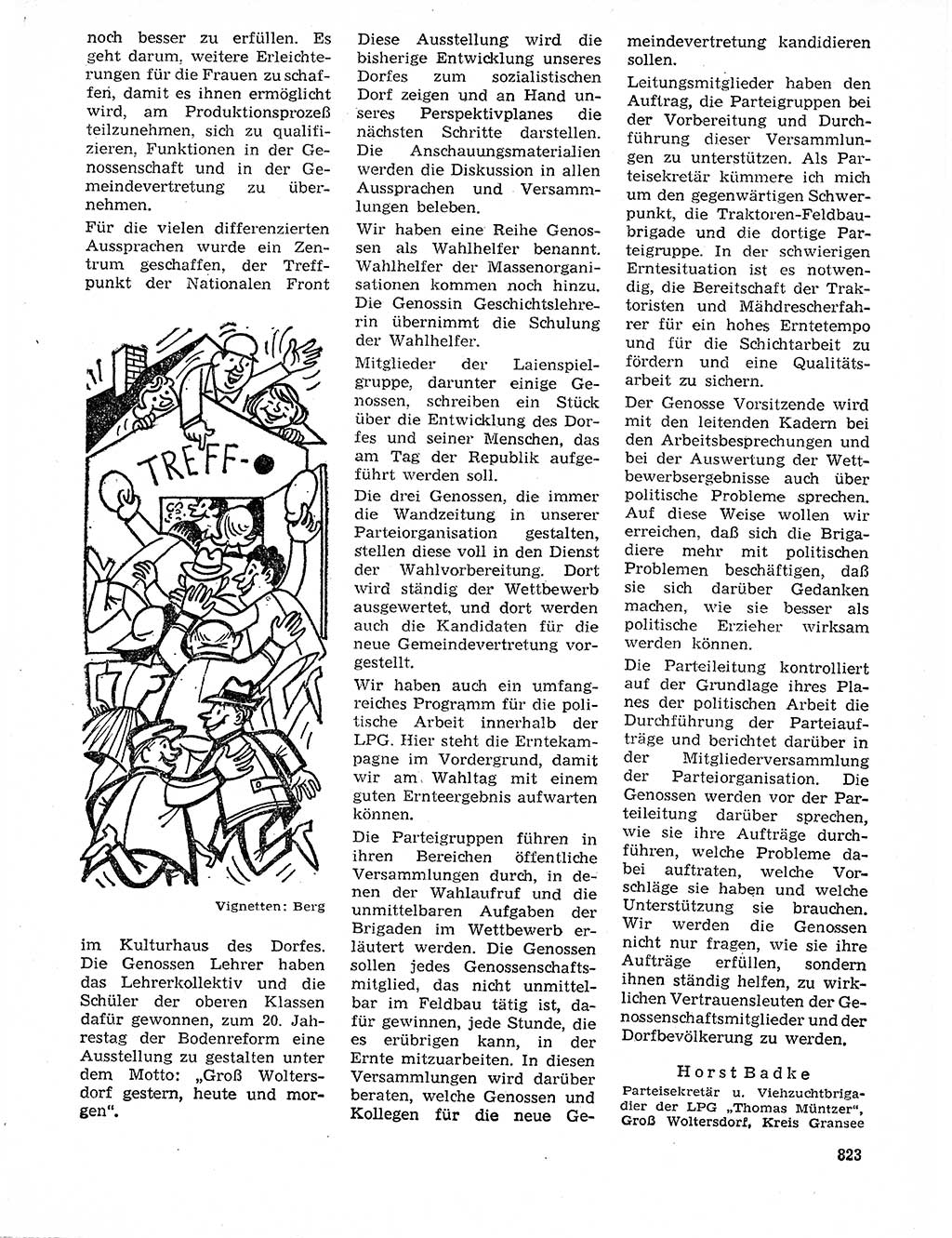 Neuer Weg (NW), Organ des Zentralkomitees (ZK) der SED (Sozialistische Einheitspartei Deutschlands) für Fragen des Parteilebens, 20. Jahrgang [Deutsche Demokratische Republik (DDR)] 1965, Seite 807 (NW ZK SED DDR 1965, S. 807)