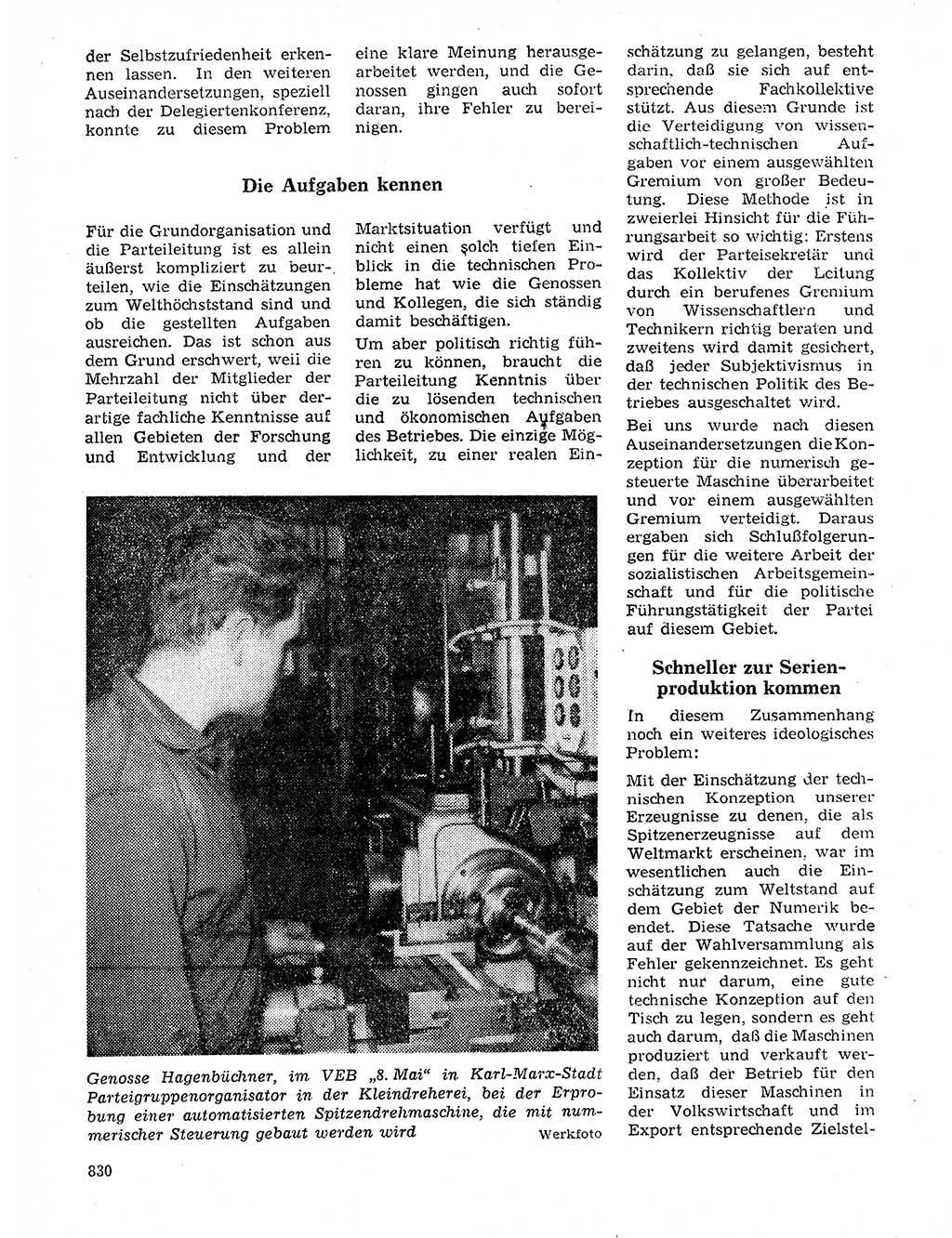 Neuer Weg (NW), Organ des Zentralkomitees (ZK) der SED (Sozialistische Einheitspartei Deutschlands) für Fragen des Parteilebens, 20. Jahrgang [Deutsche Demokratische Republik (DDR)] 1965, Seite 814 (NW ZK SED DDR 1965, S. 814)