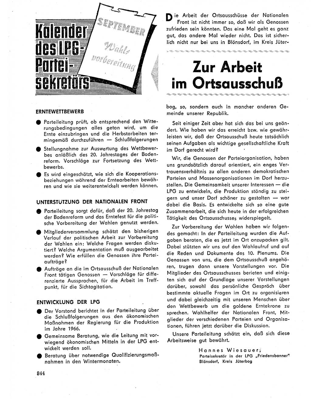 Neuer Weg (NW), Organ des Zentralkomitees (ZK) der SED (Sozialistische Einheitspartei Deutschlands) für Fragen des Parteilebens, 20. Jahrgang [Deutsche Demokratische Republik (DDR)] 1965, Seite 828 (NW ZK SED DDR 1965, S. 828)