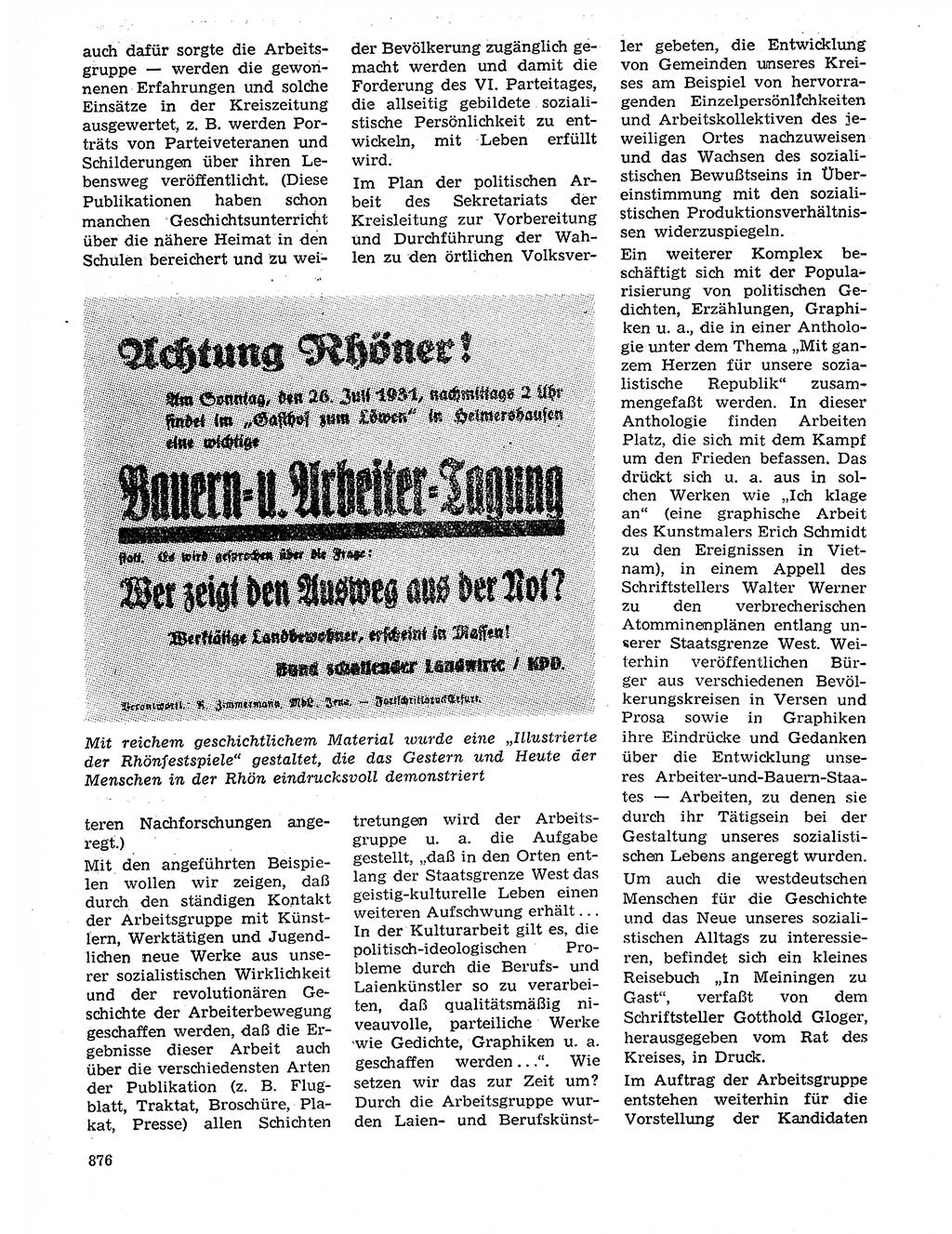 Neuer Weg (NW), Organ des Zentralkomitees (ZK) der SED (Sozialistische Einheitspartei Deutschlands) für Fragen des Parteilebens, 20. Jahrgang [Deutsche Demokratische Republik (DDR)] 1965, Seite 860 (NW ZK SED DDR 1965, S. 860)