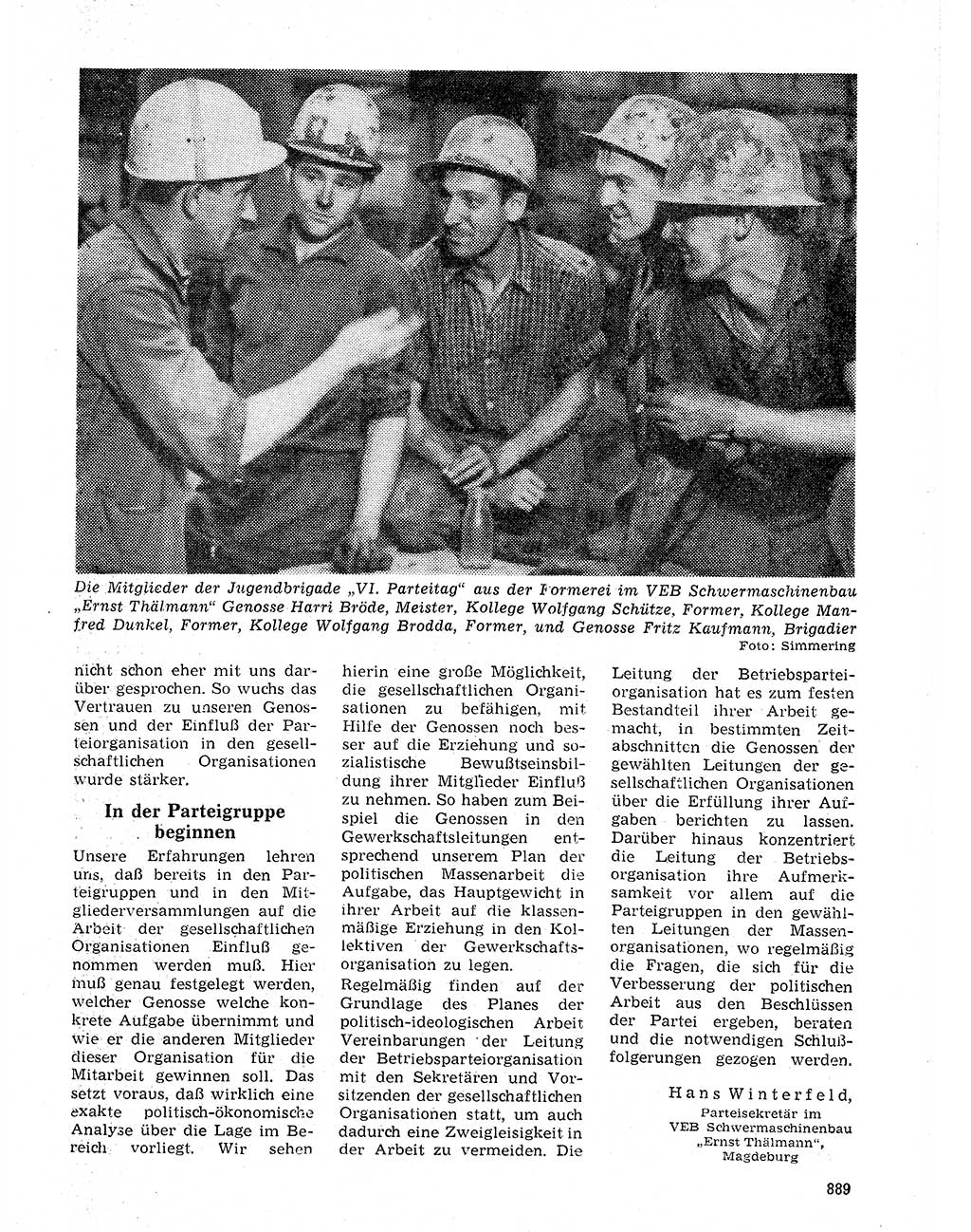 Neuer Weg (NW), Organ des Zentralkomitees (ZK) der SED (Sozialistische Einheitspartei Deutschlands) für Fragen des Parteilebens, 20. Jahrgang [Deutsche Demokratische Republik (DDR)] 1965, Seite 873 (NW ZK SED DDR 1965, S. 873)