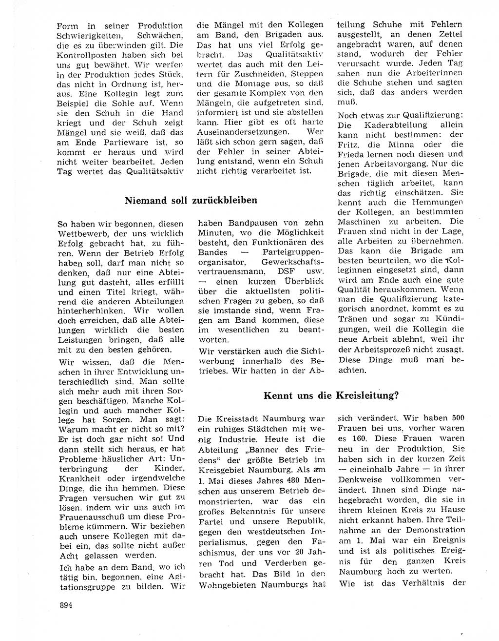 Neuer Weg (NW), Organ des Zentralkomitees (ZK) der SED (Sozialistische Einheitspartei Deutschlands) für Fragen des Parteilebens, 20. Jahrgang [Deutsche Demokratische Republik (DDR)] 1965, Seite 878 (NW ZK SED DDR 1965, S. 878)
