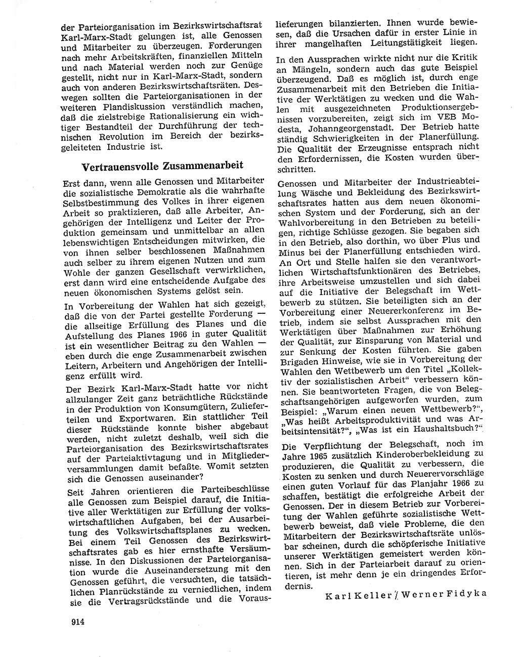 Neuer Weg (NW), Organ des Zentralkomitees (ZK) der SED (Sozialistische Einheitspartei Deutschlands) für Fragen des Parteilebens, 20. Jahrgang [Deutsche Demokratische Republik (DDR)] 1965, Seite 898 (NW ZK SED DDR 1965, S. 898)