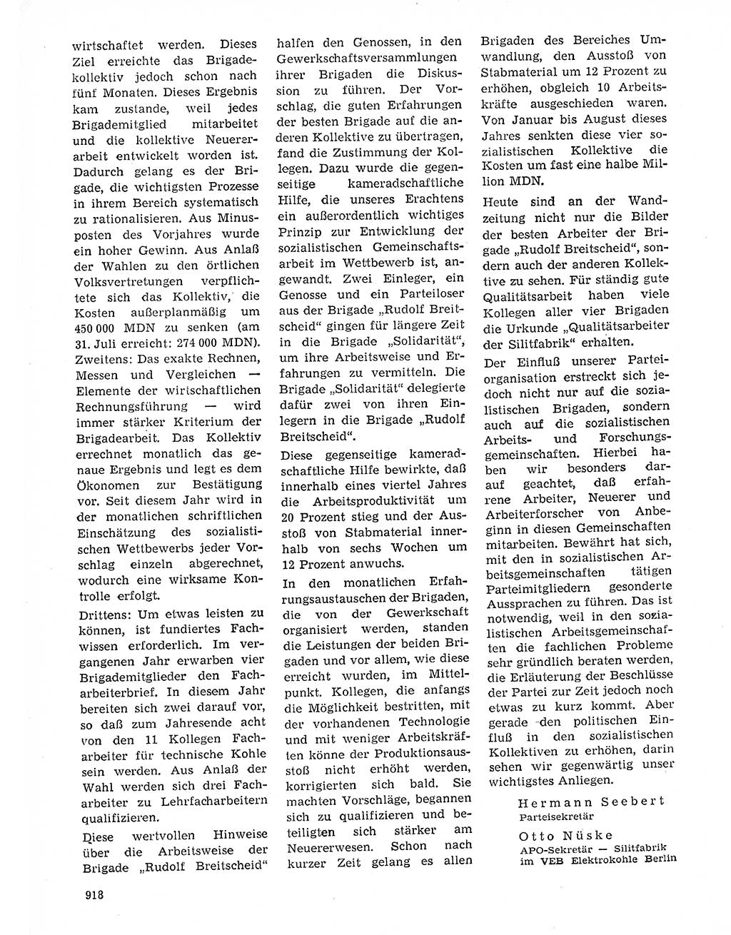 Neuer Weg (NW), Organ des Zentralkomitees (ZK) der SED (Sozialistische Einheitspartei Deutschlands) für Fragen des Parteilebens, 20. Jahrgang [Deutsche Demokratische Republik (DDR)] 1965, Seite 902 (NW ZK SED DDR 1965, S. 902)