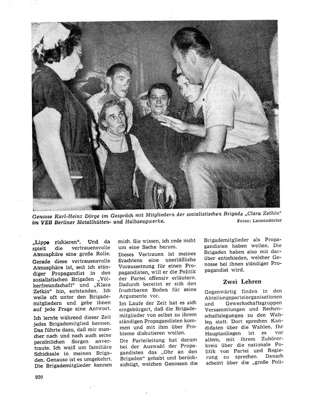Neuer Weg (NW), Organ des Zentralkomitees (ZK) der SED (Sozialistische Einheitspartei Deutschlands) für Fragen des Parteilebens, 20. Jahrgang [Deutsche Demokratische Republik (DDR)] 1965, Seite 904 (NW ZK SED DDR 1965, S. 904)