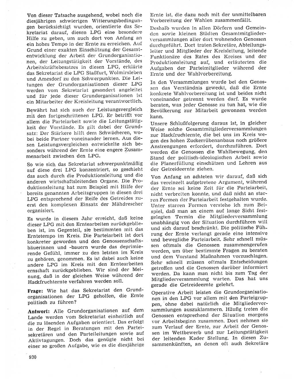 Neuer Weg (NW), Organ des Zentralkomitees (ZK) der SED (Sozialistische Einheitspartei Deutschlands) für Fragen des Parteilebens, 20. Jahrgang [Deutsche Demokratische Republik (DDR)] 1965, Seite 914 (NW ZK SED DDR 1965, S. 914)
