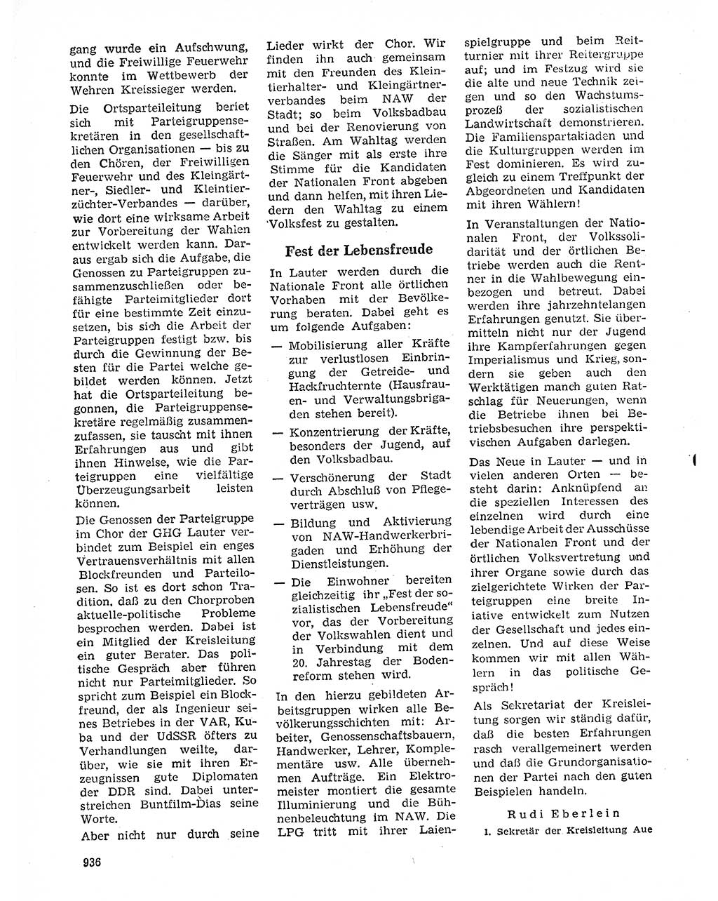 Neuer Weg (NW), Organ des Zentralkomitees (ZK) der SED (Sozialistische Einheitspartei Deutschlands) für Fragen des Parteilebens, 20. Jahrgang [Deutsche Demokratische Republik (DDR)] 1965, Seite 920 (NW ZK SED DDR 1965, S. 920)