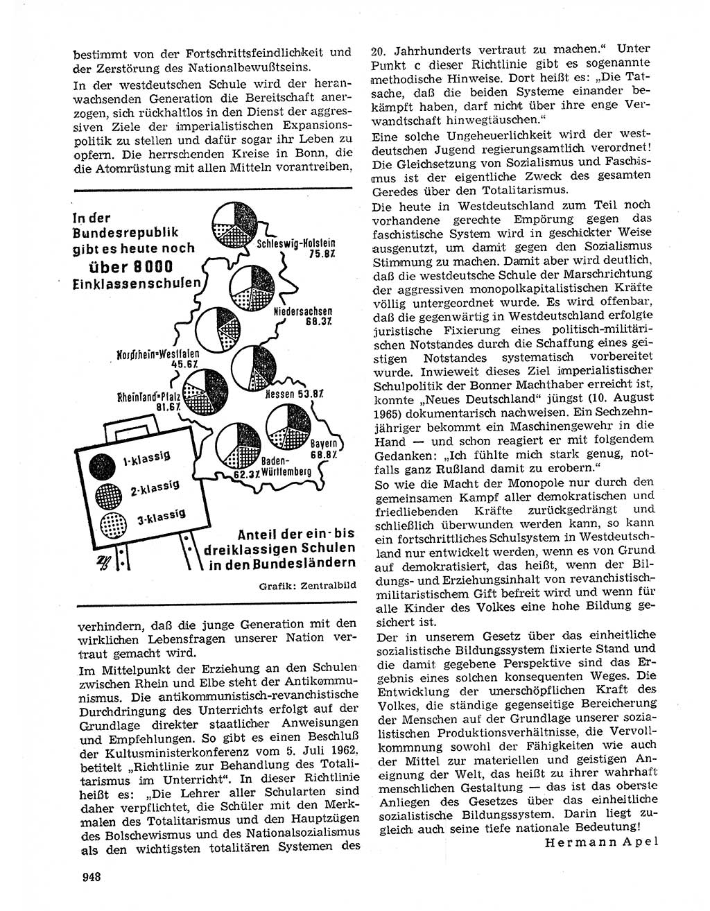 Neuer Weg (NW), Organ des Zentralkomitees (ZK) der SED (Sozialistische Einheitspartei Deutschlands) für Fragen des Parteilebens, 20. Jahrgang [Deutsche Demokratische Republik (DDR)] 1965, Seite 932 (NW ZK SED DDR 1965, S. 932)