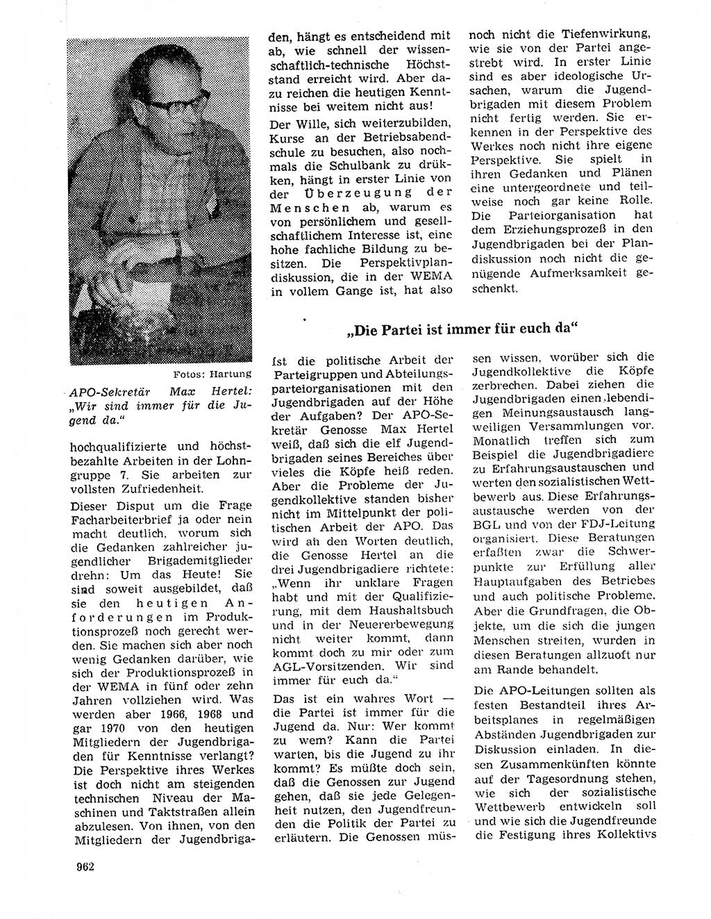Neuer Weg (NW), Organ des Zentralkomitees (ZK) der SED (Sozialistische Einheitspartei Deutschlands) für Fragen des Parteilebens, 20. Jahrgang [Deutsche Demokratische Republik (DDR)] 1965, Seite 946 (NW ZK SED DDR 1965, S. 946)