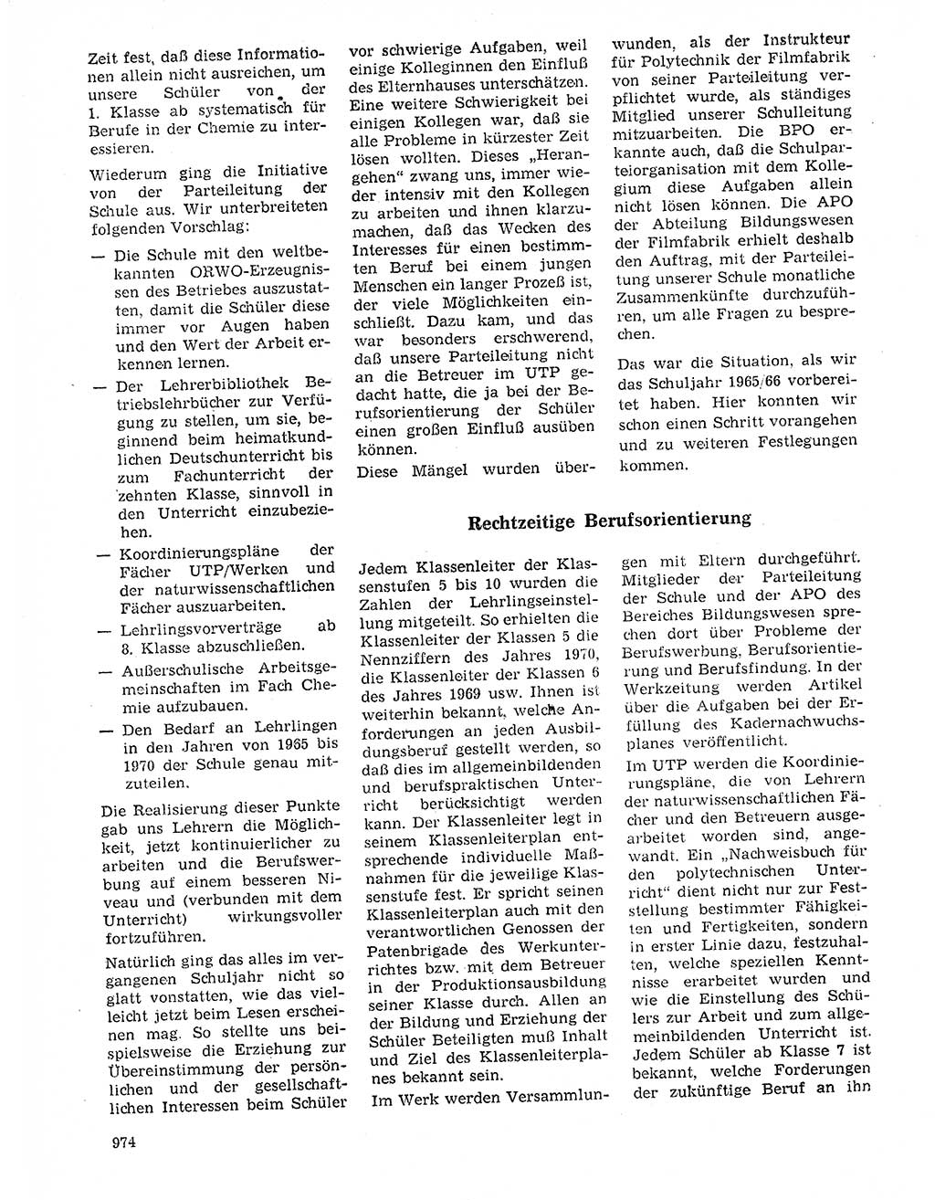 Neuer Weg (NW), Organ des Zentralkomitees (ZK) der SED (Sozialistische Einheitspartei Deutschlands) für Fragen des Parteilebens, 20. Jahrgang [Deutsche Demokratische Republik (DDR)] 1965, Seite 958 (NW ZK SED DDR 1965, S. 958)