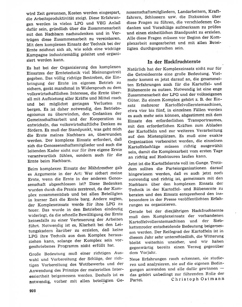Neuer Weg (NW), Organ des Zentralkomitees (ZK) der SED (Sozialistische Einheitspartei Deutschlands) für Fragen des Parteilebens, 20. Jahrgang [Deutsche Demokratische Republik (DDR)] 1965, Seite 980 (NW ZK SED DDR 1965, S. 980)