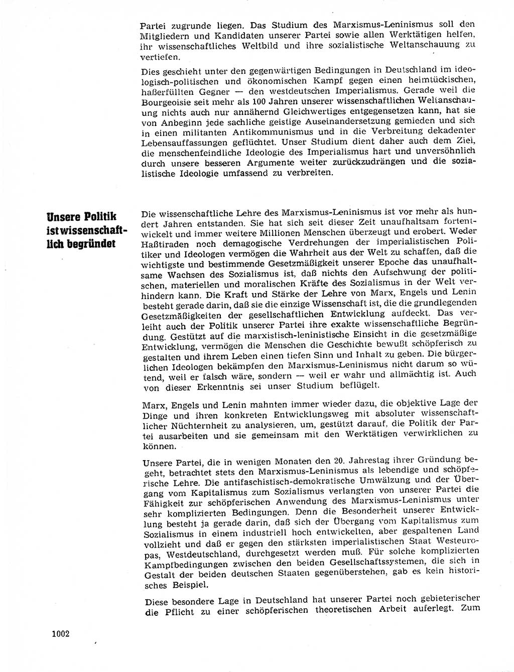 Neuer Weg (NW), Organ des Zentralkomitees (ZK) der SED (Sozialistische Einheitspartei Deutschlands) für Fragen des Parteilebens, 20. Jahrgang [Deutsche Demokratische Republik (DDR)] 1965, Seite 986 (NW ZK SED DDR 1965, S. 986)