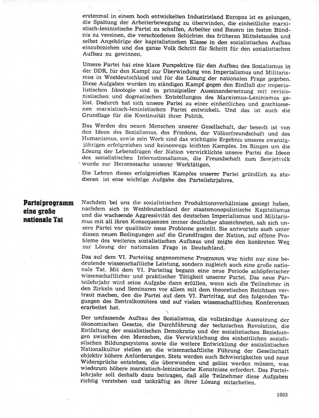 Neuer Weg (NW), Organ des Zentralkomitees (ZK) der SED (Sozialistische Einheitspartei Deutschlands) für Fragen des Parteilebens, 20. Jahrgang [Deutsche Demokratische Republik (DDR)] 1965, Seite 987 (NW ZK SED DDR 1965, S. 987)