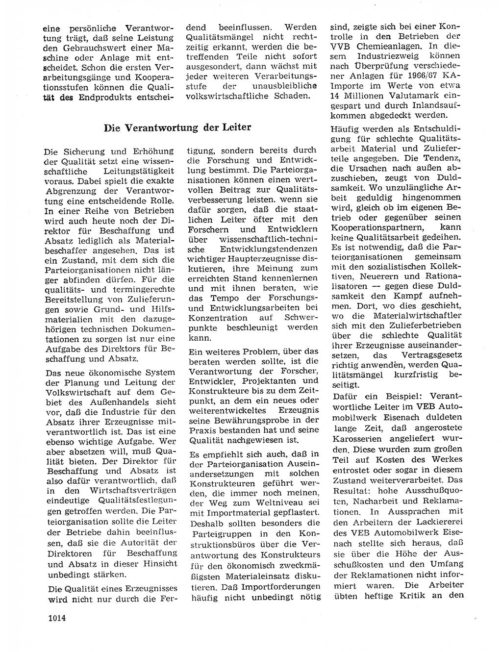 Neuer Weg (NW), Organ des Zentralkomitees (ZK) der SED (Sozialistische Einheitspartei Deutschlands) für Fragen des Parteilebens, 20. Jahrgang [Deutsche Demokratische Republik (DDR)] 1965, Seite 998 (NW ZK SED DDR 1965, S. 998)