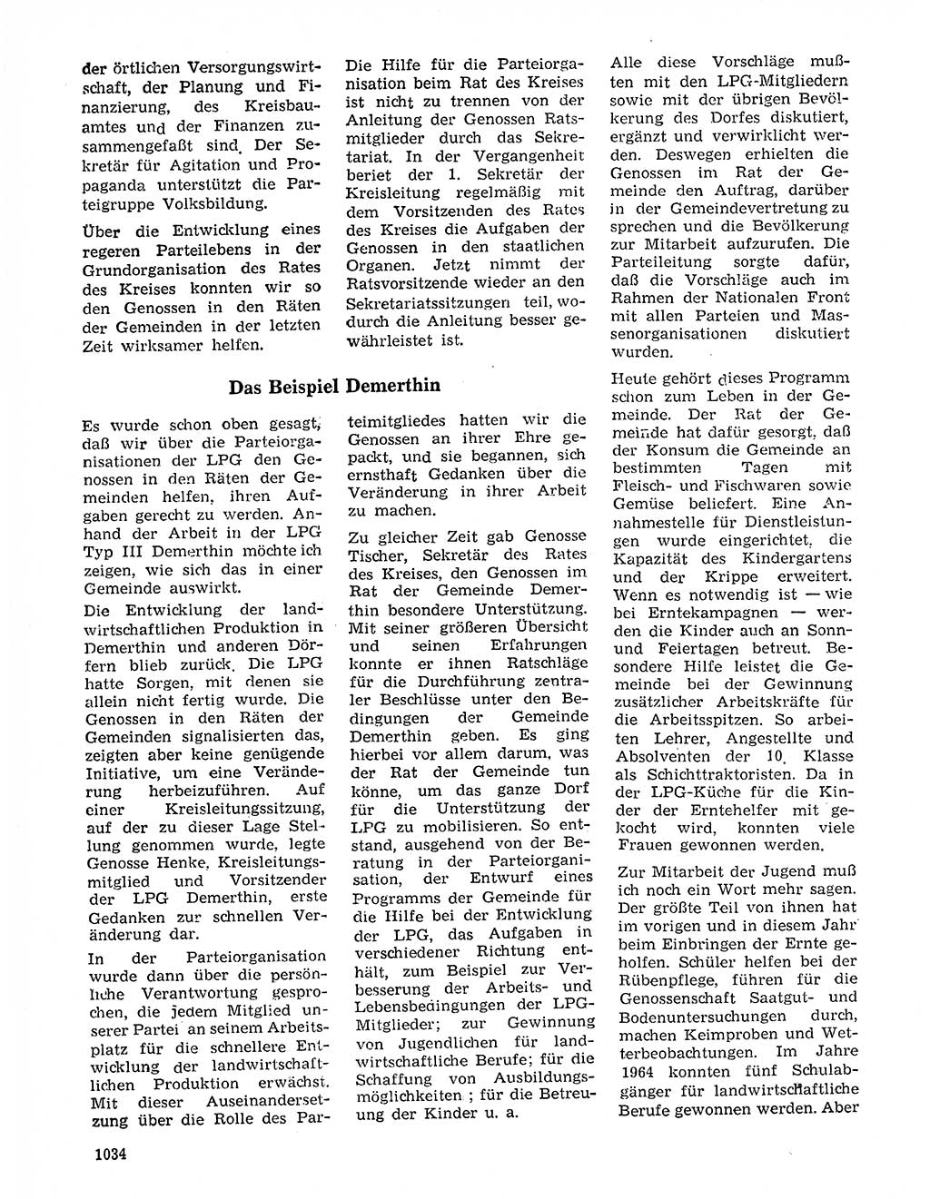 Neuer Weg (NW), Organ des Zentralkomitees (ZK) der SED (Sozialistische Einheitspartei Deutschlands) für Fragen des Parteilebens, 20. Jahrgang [Deutsche Demokratische Republik (DDR)] 1965, Seite 1018 (NW ZK SED DDR 1965, S. 1018)