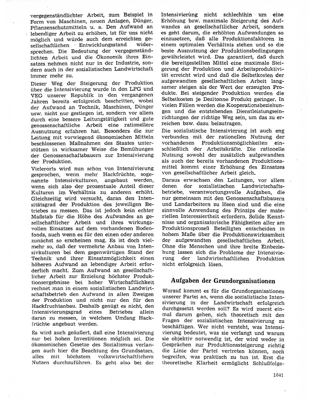 Neuer Weg (NW), Organ des Zentralkomitees (ZK) der SED (Sozialistische Einheitspartei Deutschlands) für Fragen des Parteilebens, 20. Jahrgang [Deutsche Demokratische Republik (DDR)] 1965, Seite 1025 (NW ZK SED DDR 1965, S. 1025)