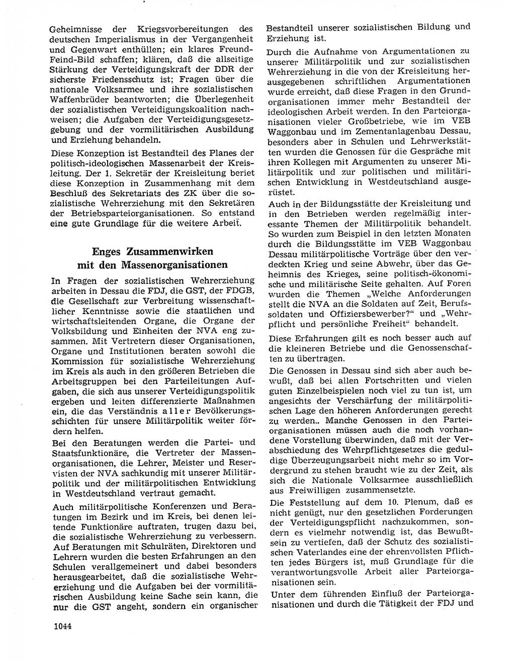 Neuer Weg (NW), Organ des Zentralkomitees (ZK) der SED (Sozialistische Einheitspartei Deutschlands) für Fragen des Parteilebens, 20. Jahrgang [Deutsche Demokratische Republik (DDR)] 1965, Seite 1028 (NW ZK SED DDR 1965, S. 1028)