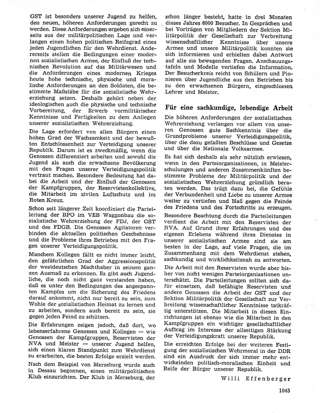 Neuer Weg (NW), Organ des Zentralkomitees (ZK) der SED (Sozialistische Einheitspartei Deutschlands) für Fragen des Parteilebens, 20. Jahrgang [Deutsche Demokratische Republik (DDR)] 1965, Seite 1029 (NW ZK SED DDR 1965, S. 1029)