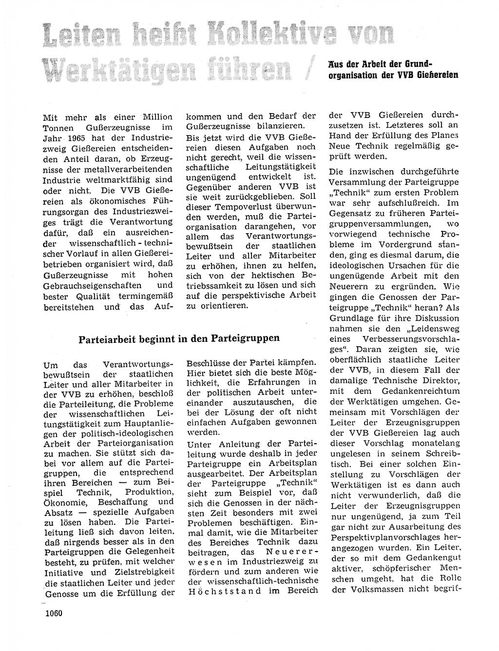 Neuer Weg (NW), Organ des Zentralkomitees (ZK) der SED (Sozialistische Einheitspartei Deutschlands) für Fragen des Parteilebens, 20. Jahrgang [Deutsche Demokratische Republik (DDR)] 1965, Seite 1044 (NW ZK SED DDR 1965, S. 1044)