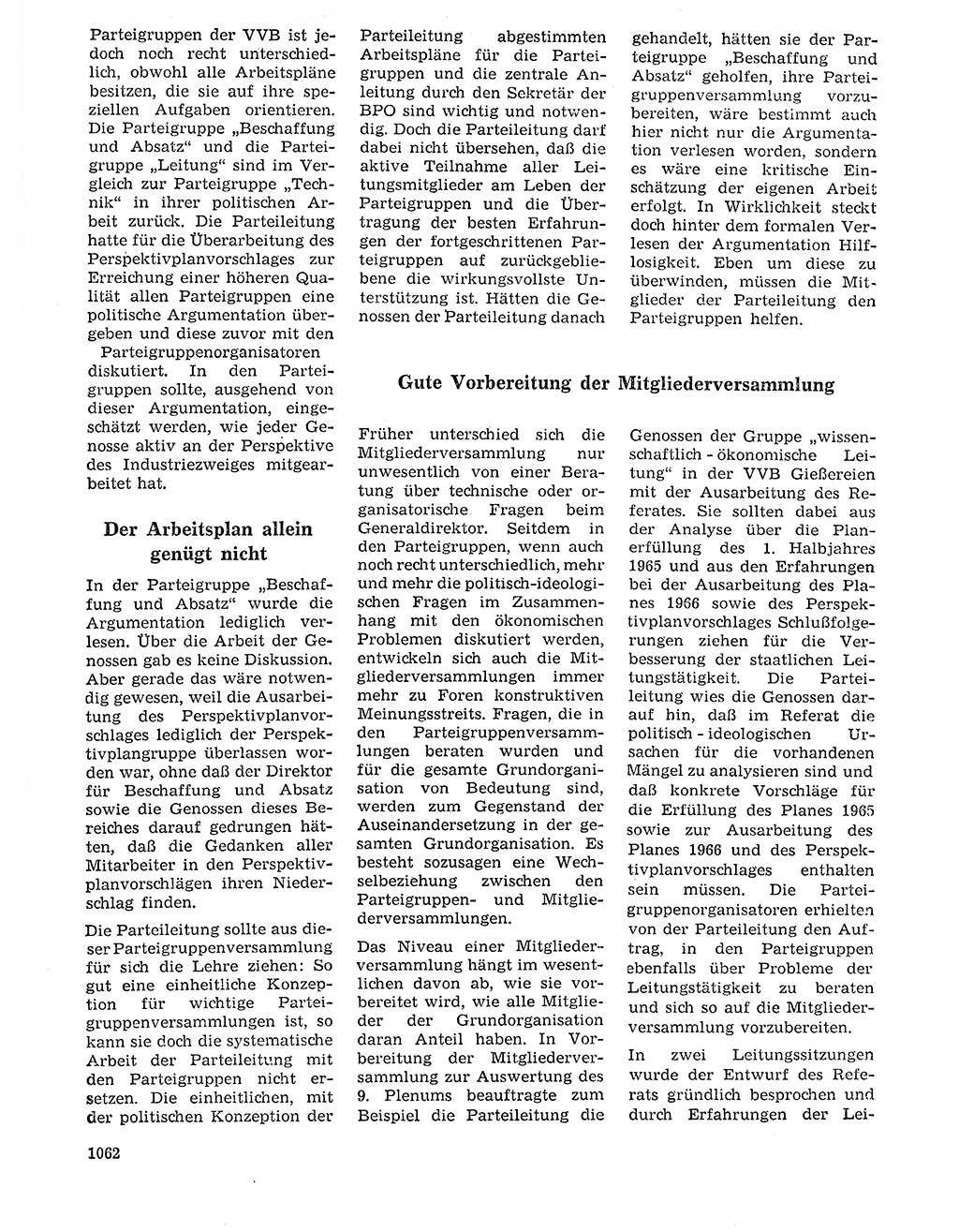 Neuer Weg (NW), Organ des Zentralkomitees (ZK) der SED (Sozialistische Einheitspartei Deutschlands) für Fragen des Parteilebens, 20. Jahrgang [Deutsche Demokratische Republik (DDR)] 1965, Seite 1046 (NW ZK SED DDR 1965, S. 1046)