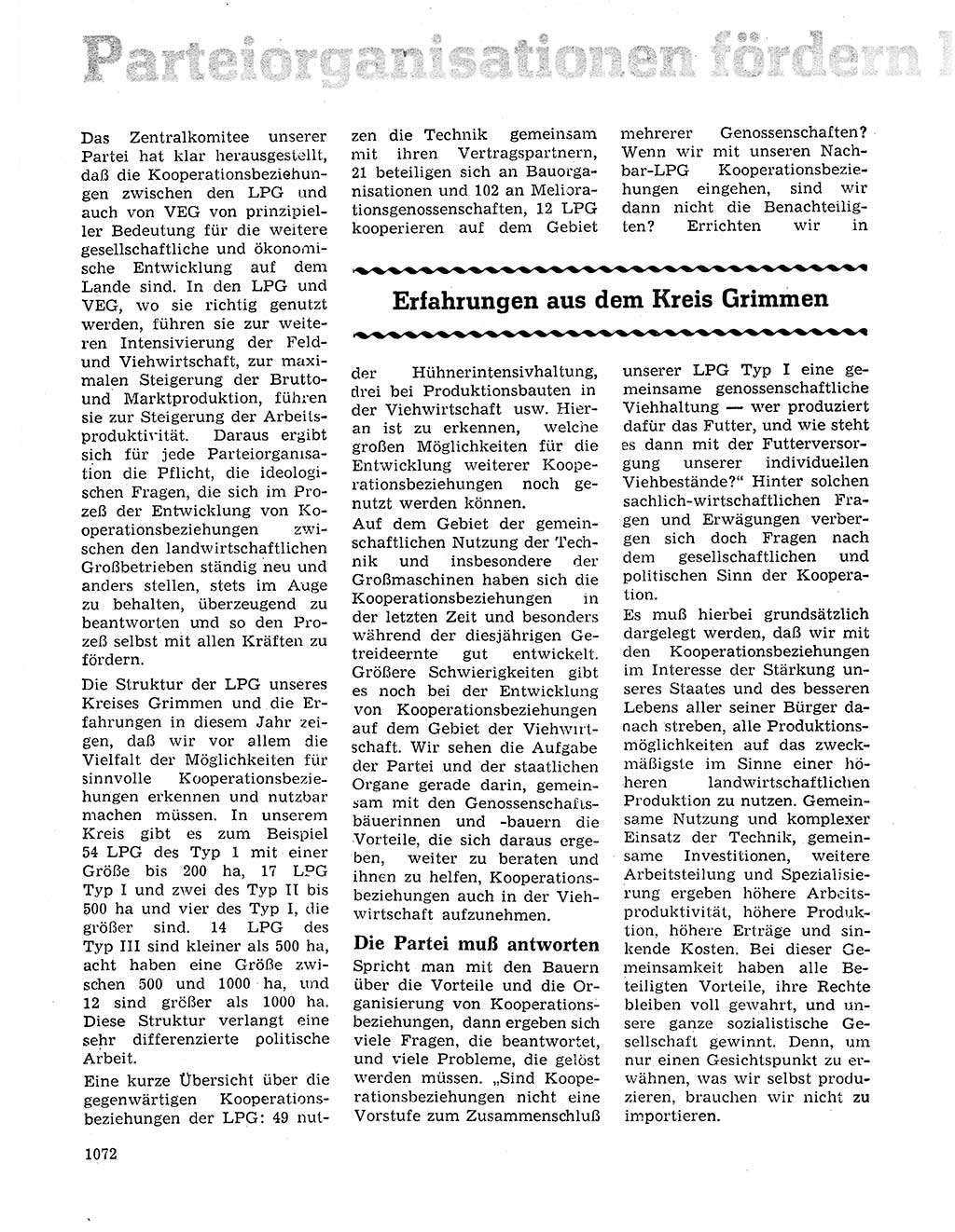 Neuer Weg (NW), Organ des Zentralkomitees (ZK) der SED (Sozialistische Einheitspartei Deutschlands) für Fragen des Parteilebens, 20. Jahrgang [Deutsche Demokratische Republik (DDR)] 1965, Seite 1056 (NW ZK SED DDR 1965, S. 1056)