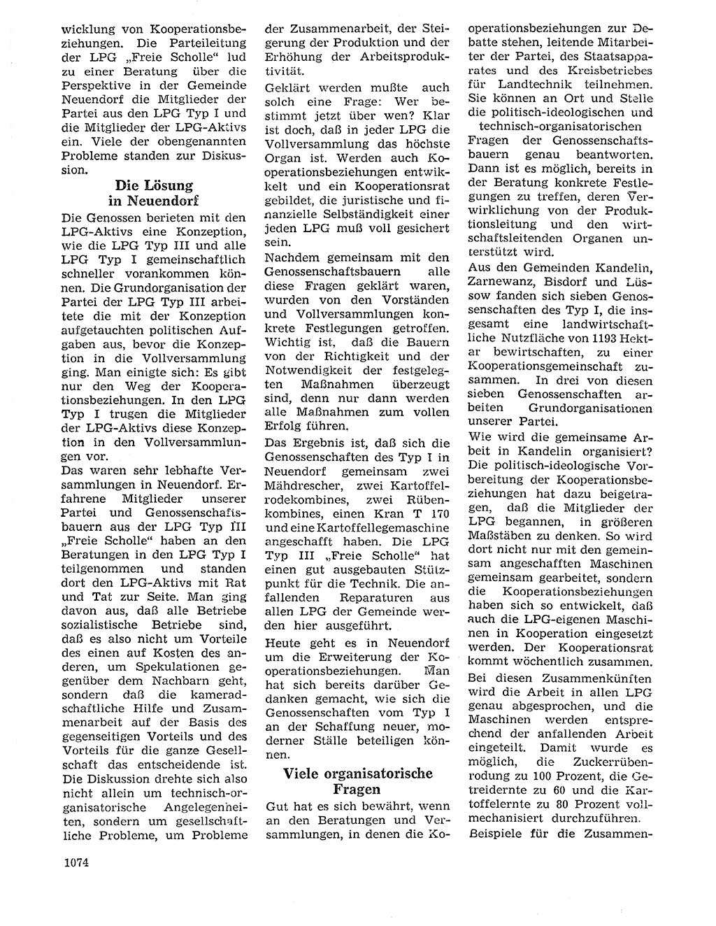 Neuer Weg (NW), Organ des Zentralkomitees (ZK) der SED (Sozialistische Einheitspartei Deutschlands) für Fragen des Parteilebens, 20. Jahrgang [Deutsche Demokratische Republik (DDR)] 1965, Seite 1058 (NW ZK SED DDR 1965, S. 1058)