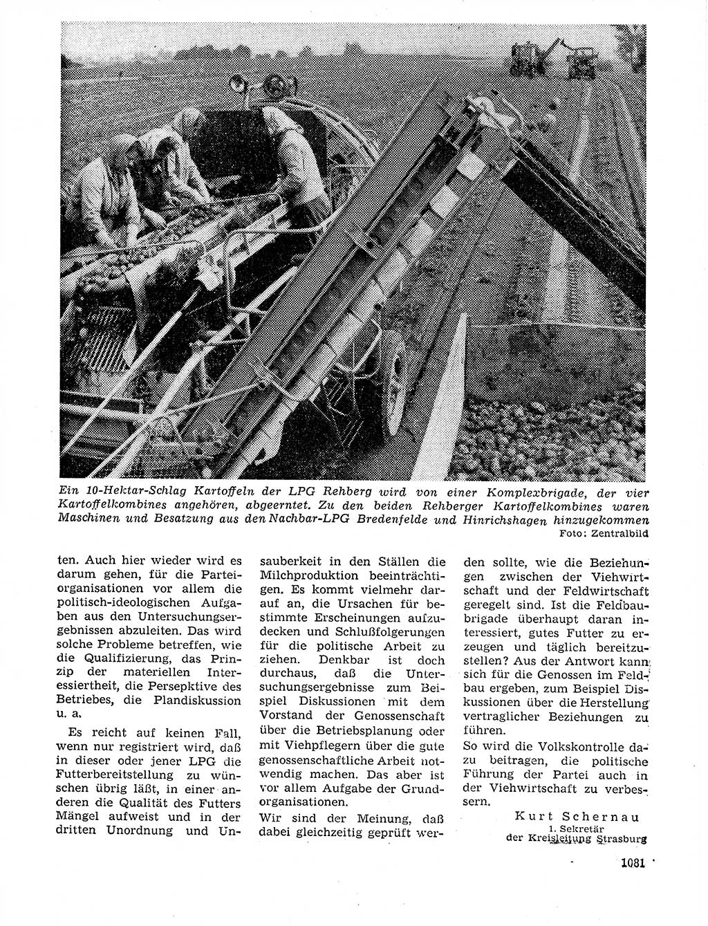 Neuer Weg (NW), Organ des Zentralkomitees (ZK) der SED (Sozialistische Einheitspartei Deutschlands) für Fragen des Parteilebens, 20. Jahrgang [Deutsche Demokratische Republik (DDR)] 1965, Seite 1065 (NW ZK SED DDR 1965, S. 1065)