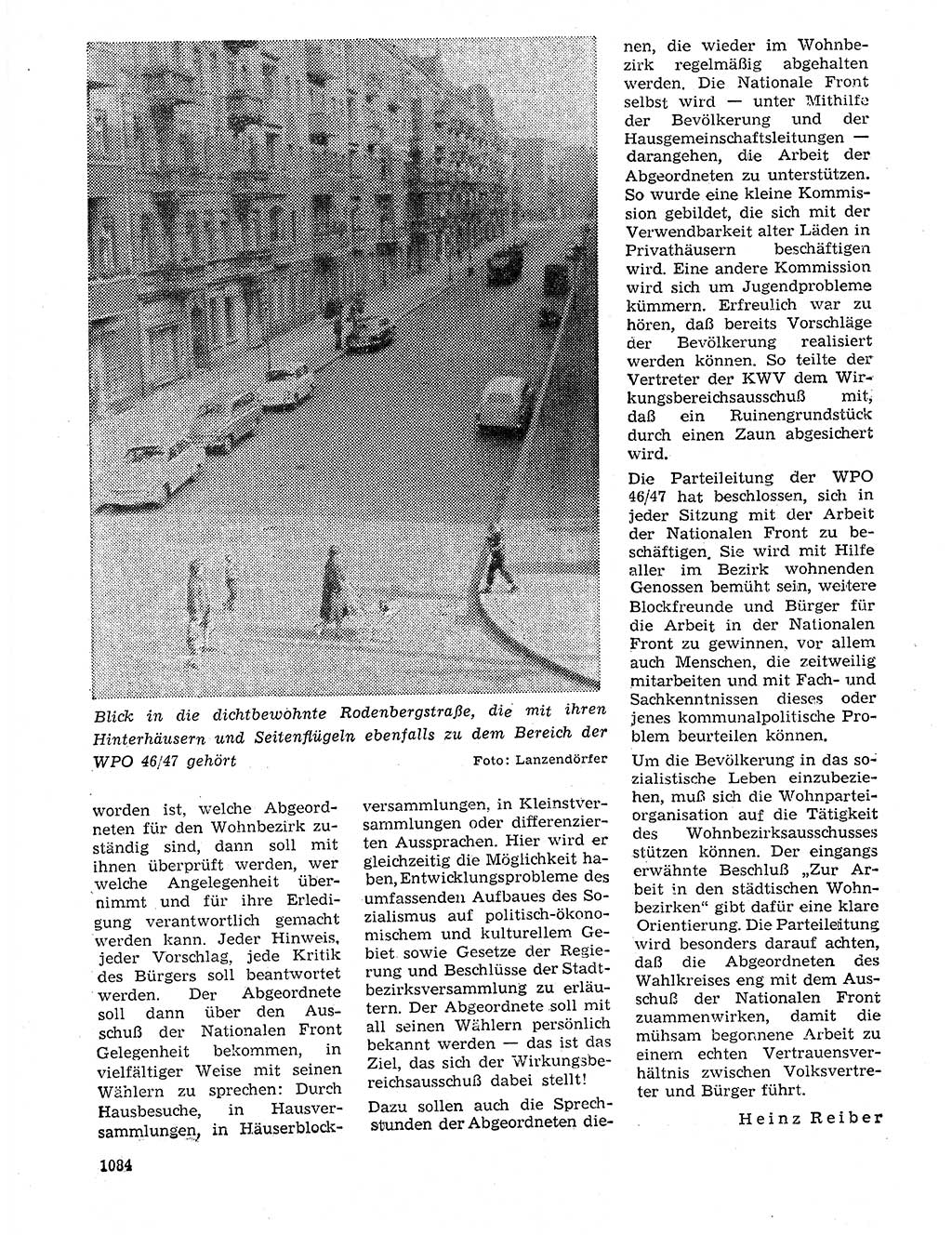Neuer Weg (NW), Organ des Zentralkomitees (ZK) der SED (Sozialistische Einheitspartei Deutschlands) für Fragen des Parteilebens, 20. Jahrgang [Deutsche Demokratische Republik (DDR)] 1965, Seite 1068 (NW ZK SED DDR 1965, S. 1068)
