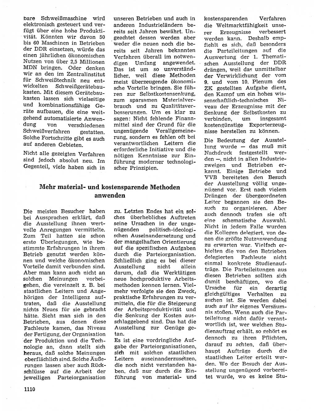 Neuer Weg (NW), Organ des Zentralkomitees (ZK) der SED (Sozialistische Einheitspartei Deutschlands) für Fragen des Parteilebens, 20. Jahrgang [Deutsche Demokratische Republik (DDR)] 1965, Seite 1094 (NW ZK SED DDR 1965, S. 1094)