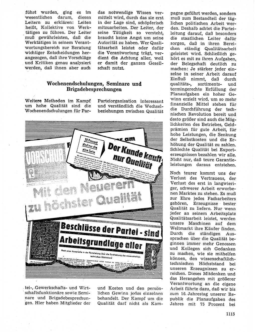 Neuer Weg (NW), Organ des Zentralkomitees (ZK) der SED (Sozialistische Einheitspartei Deutschlands) für Fragen des Parteilebens, 20. Jahrgang [Deutsche Demokratische Republik (DDR)] 1965, Seite 1099 (NW ZK SED DDR 1965, S. 1099)