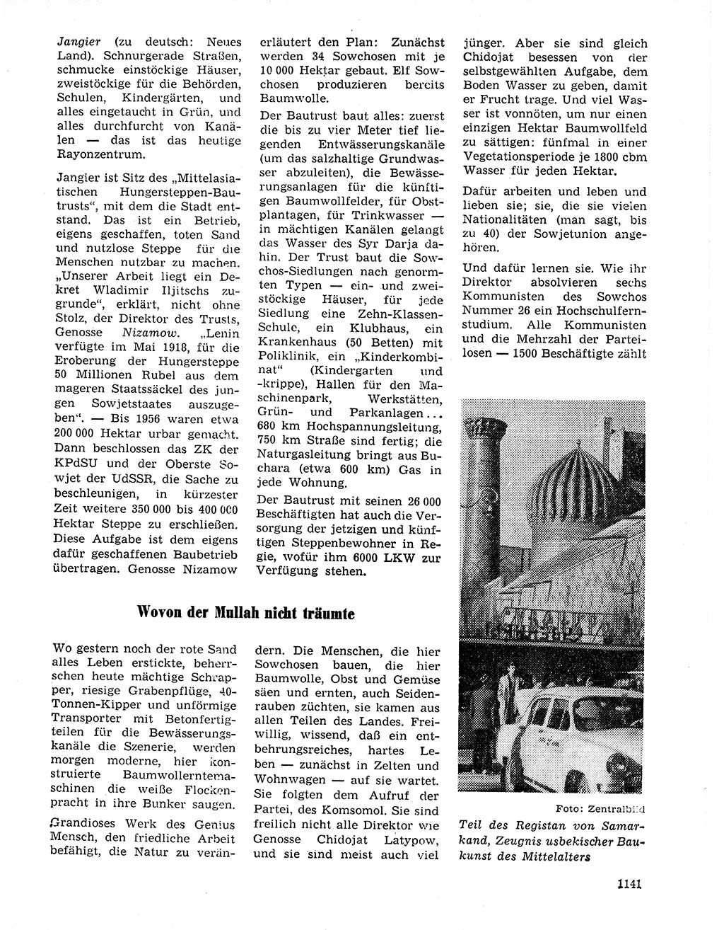 Neuer Weg (NW), Organ des Zentralkomitees (ZK) der SED (Sozialistische Einheitspartei Deutschlands) für Fragen des Parteilebens, 20. Jahrgang [Deutsche Demokratische Republik (DDR)] 1965, Seite 1125 (NW ZK SED DDR 1965, S. 1125)