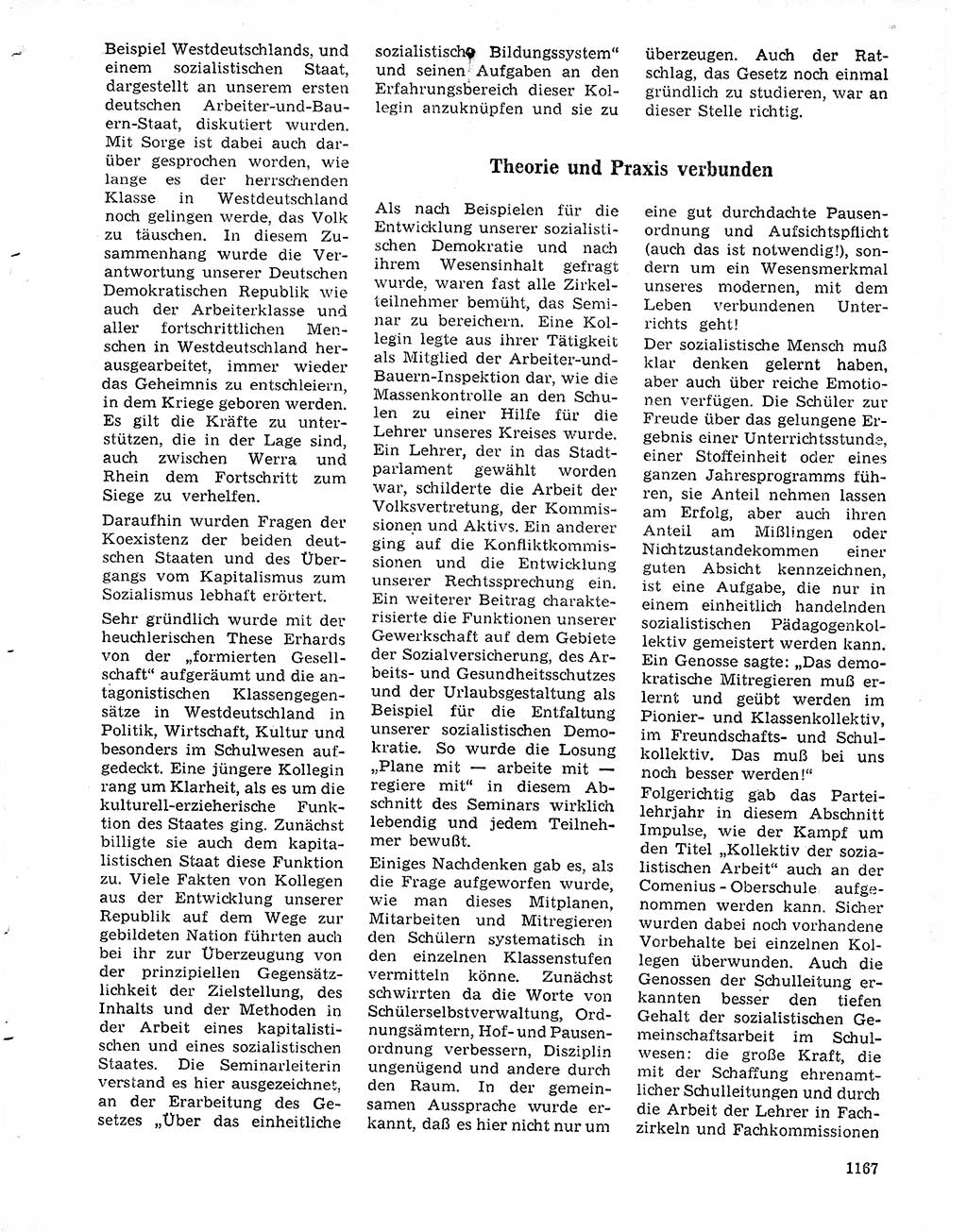 Neuer Weg (NW), Organ des Zentralkomitees (ZK) der SED (Sozialistische Einheitspartei Deutschlands) für Fragen des Parteilebens, 20. Jahrgang [Deutsche Demokratische Republik (DDR)] 1965, Seite 1151 (NW ZK SED DDR 1965, S. 1151)