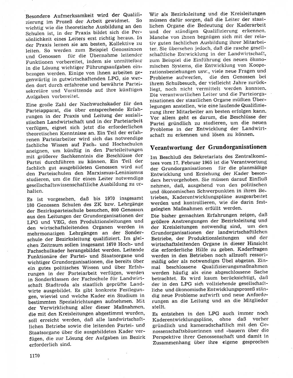 Neuer Weg (NW), Organ des Zentralkomitees (ZK) der SED (Sozialistische Einheitspartei Deutschlands) für Fragen des Parteilebens, 20. Jahrgang [Deutsche Demokratische Republik (DDR)] 1965, Seite 1154 (NW ZK SED DDR 1965, S. 1154)
