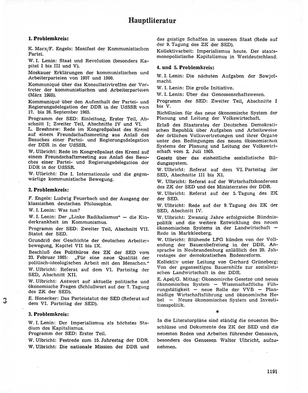 Neuer Weg (NW), Organ des Zentralkomitees (ZK) der SED (Sozialistische Einheitspartei Deutschlands) für Fragen des Parteilebens, 20. Jahrgang [Deutsche Demokratische Republik (DDR)] 1965, Seite 1175 (NW ZK SED DDR 1965, S. 1175)