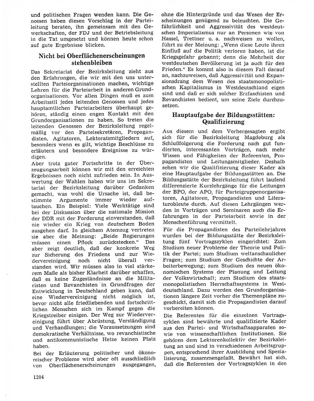 Neuer Weg (NW), Organ des Zentralkomitees (ZK) der SED (Sozialistische Einheitspartei Deutschlands) für Fragen des Parteilebens, 20. Jahrgang [Deutsche Demokratische Republik (DDR)] 1965, Seite 1188 (NW ZK SED DDR 1965, S. 1188)